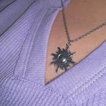 tangled sun necklace